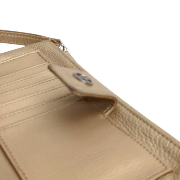 Giani Bernini Women's Leather Wallet Bifold Snap With Zipper In The Back - Picture 4 of 7